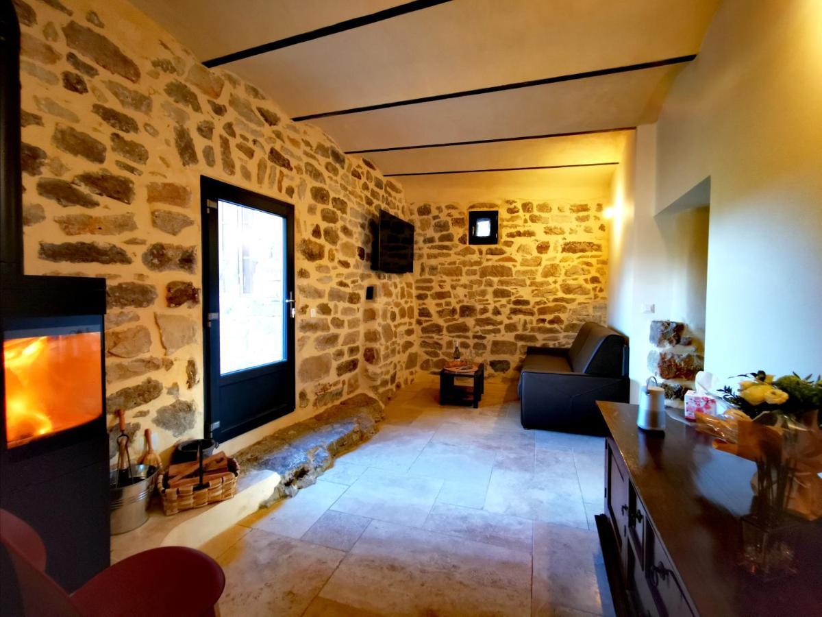 Magnifique Gite En Pierres 6 Personnes Avec Piscine Privee Ardeche Plein Sud Lablachere Exterior photo